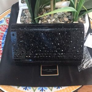 kurt Gieger London Party Crystal Envelope Clutch